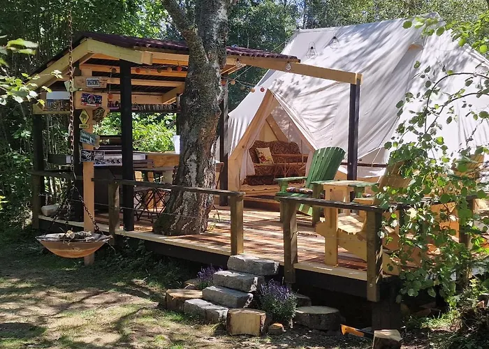 Tente de luxe Glamping štôla- Symbioza *