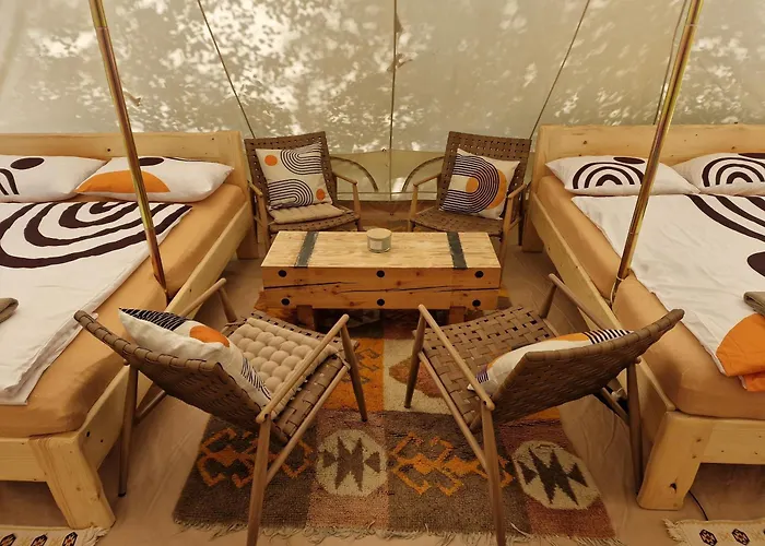 Glamping štôla- Symbioza Tente de luxe Štôla